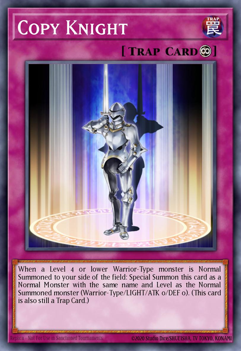 Copy Knight Yu-Gi-Oh card