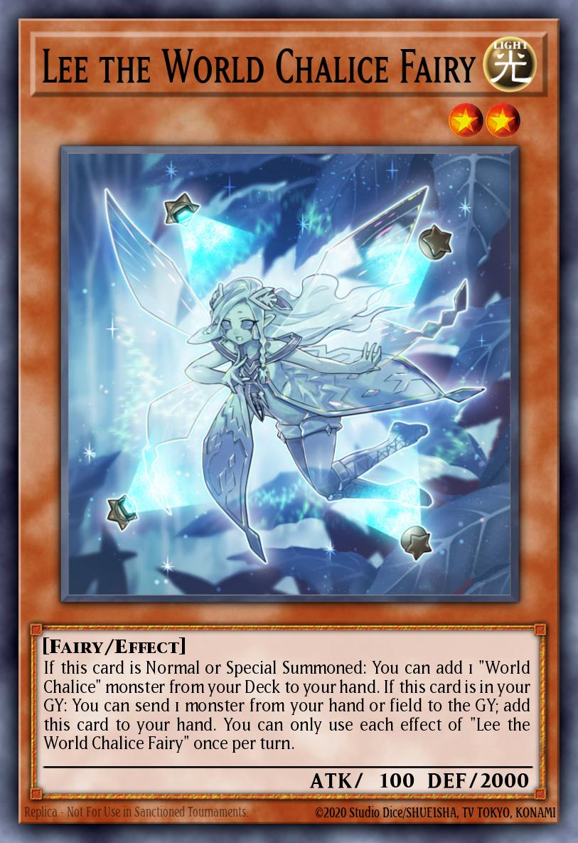Lee the World Chalice Fairy Yu-Gi-Oh card