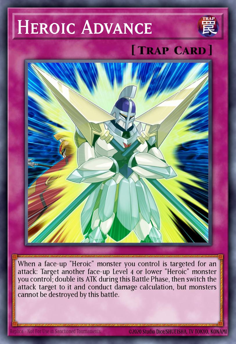 Heroic Advance Yu-Gi-Oh card