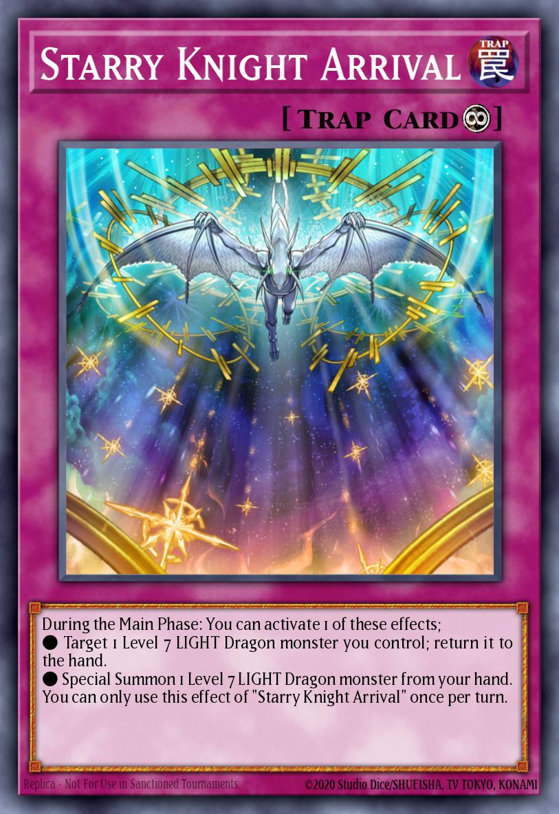 Starry Knight Arrival Yu-Gi-Oh card