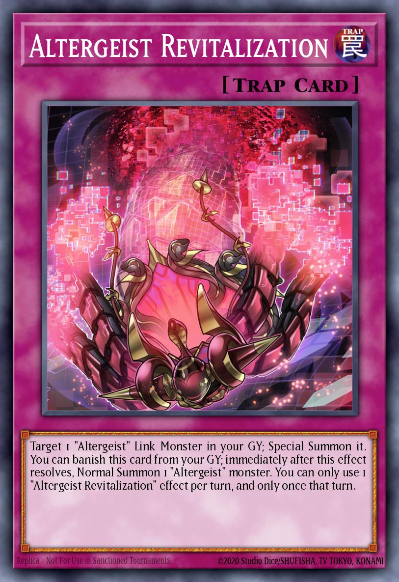 Altergeist Revitalization Yu-Gi-Oh card