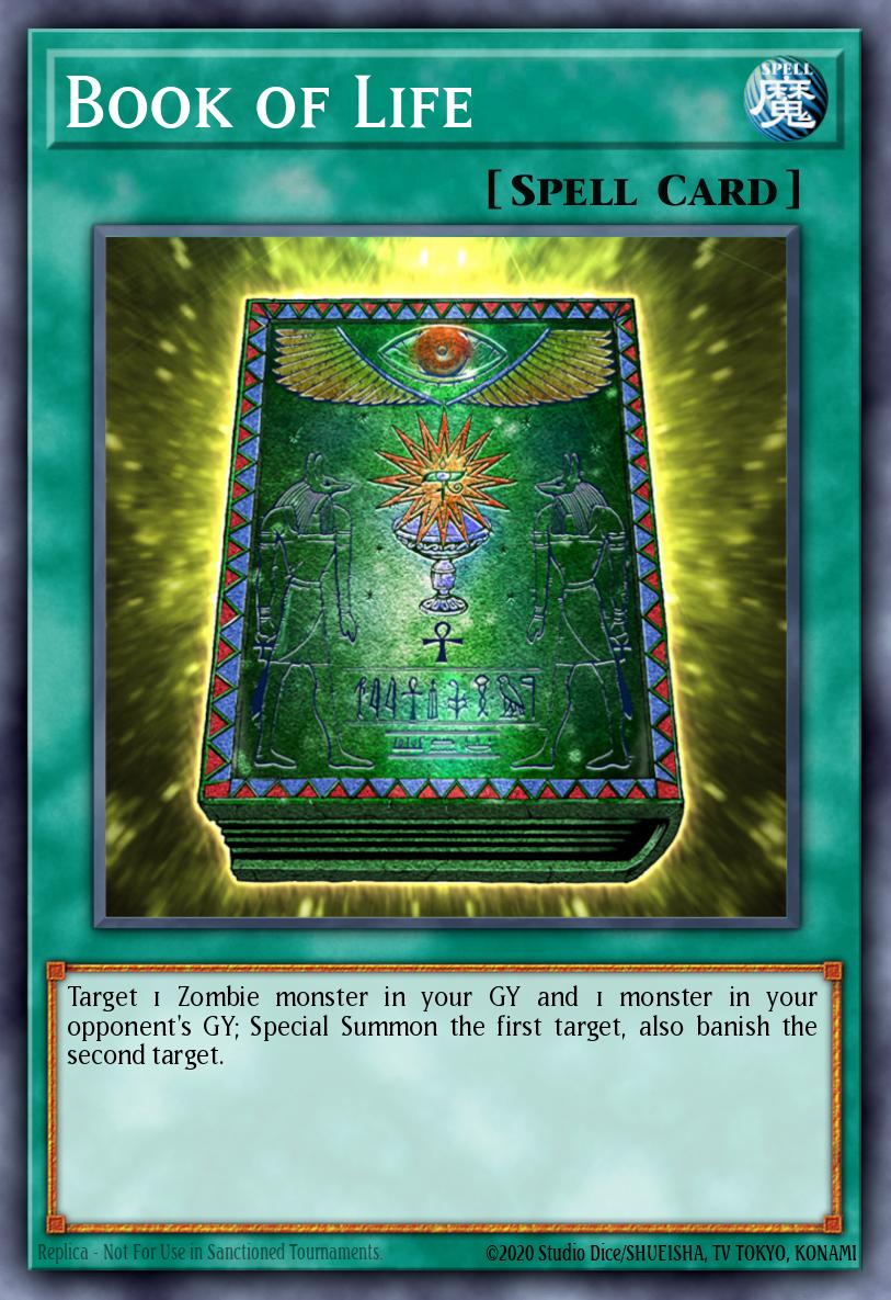 Book of Life Yu-Gi-Oh card