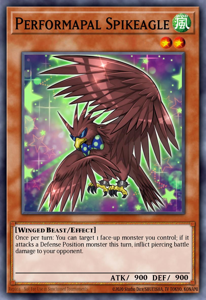 Performapal Spikeagle Yu-Gi-Oh card