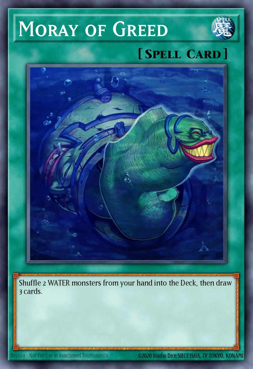 Moray of Greed Yu-Gi-Oh card