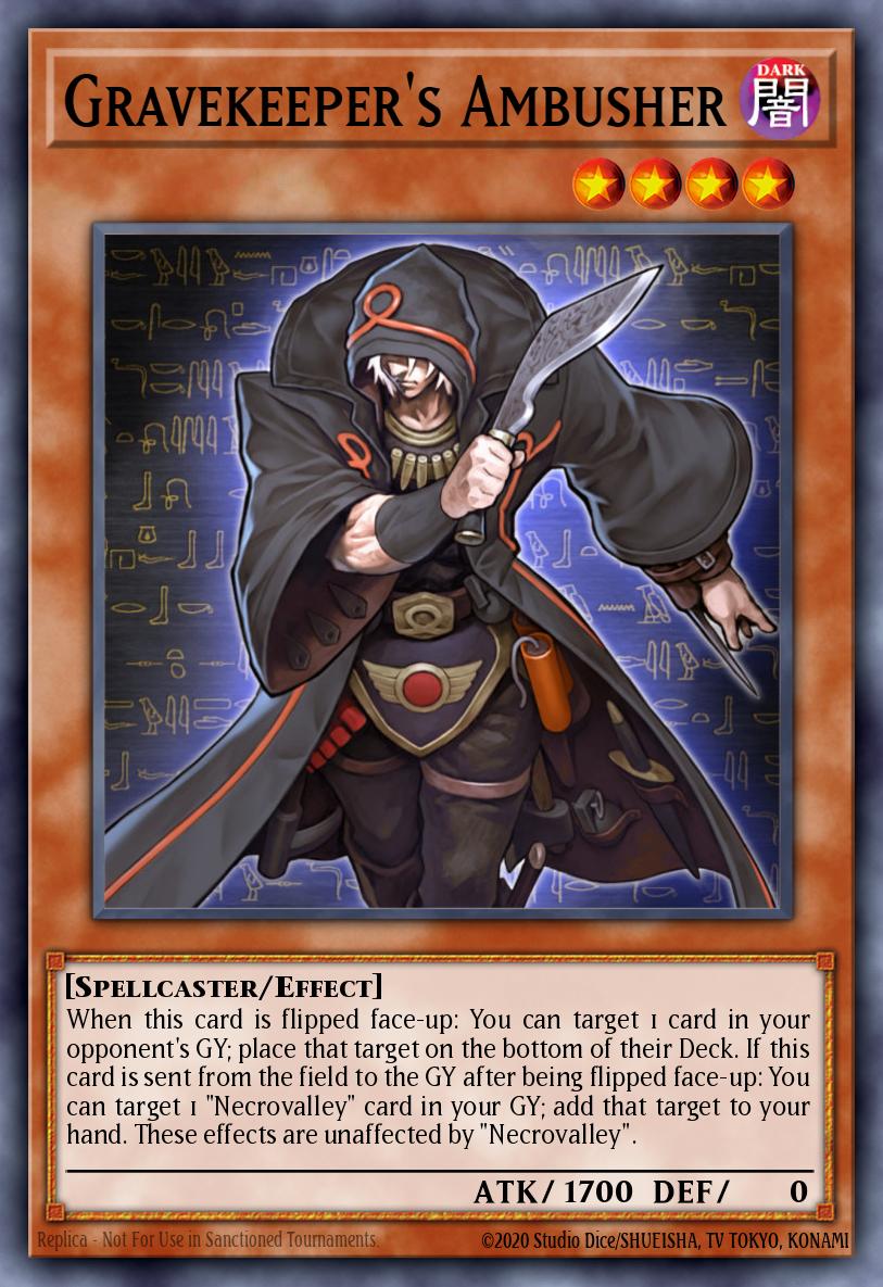 Gravekeeper's Ambusher Yu-Gi-Oh card