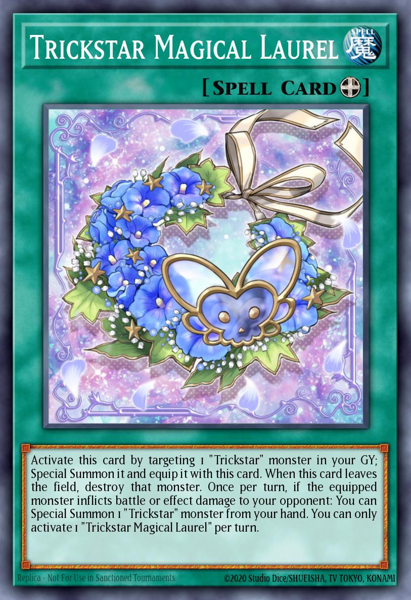 Trickstar Magical Laurel Yu-Gi-Oh card