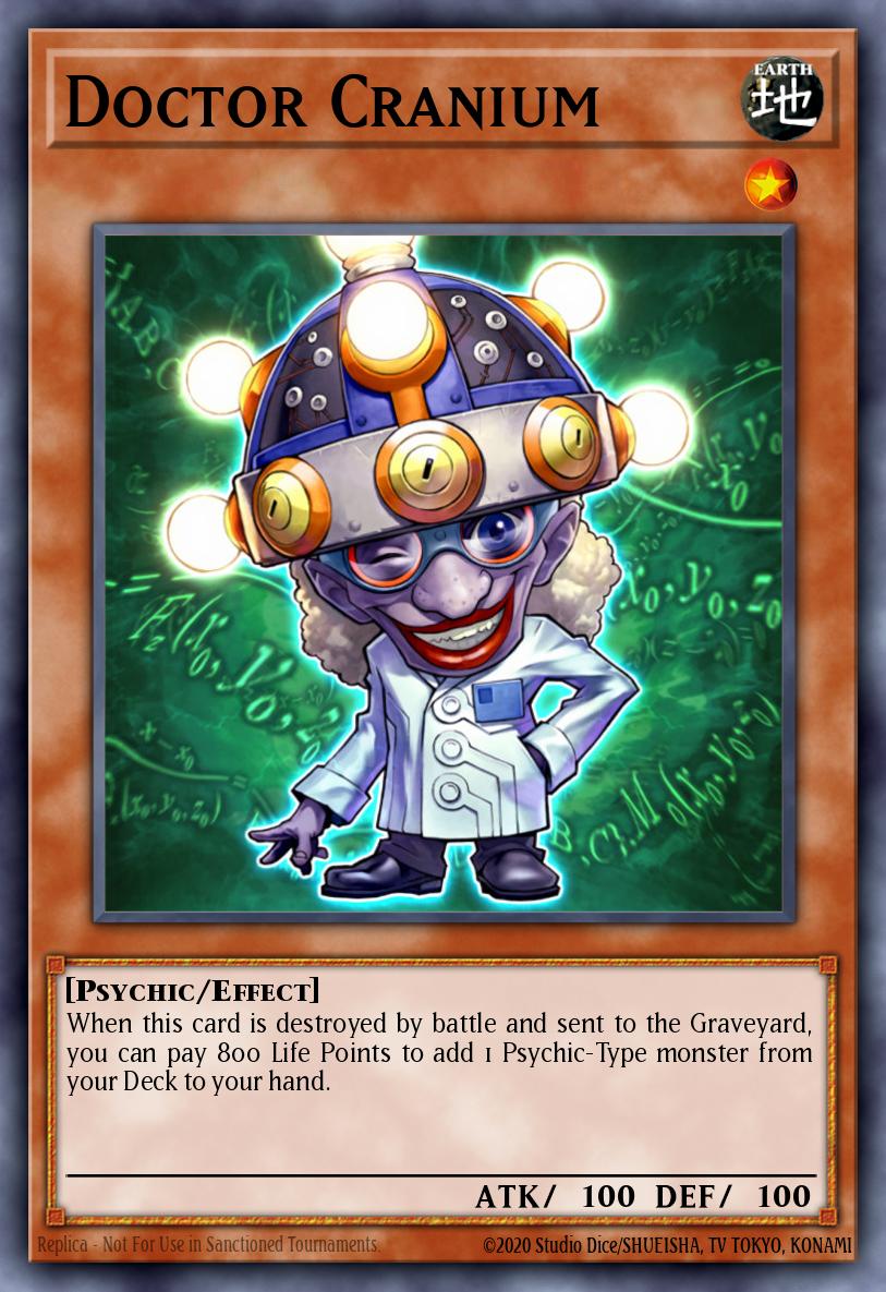 Doctor Cranium Yu-Gi-Oh card