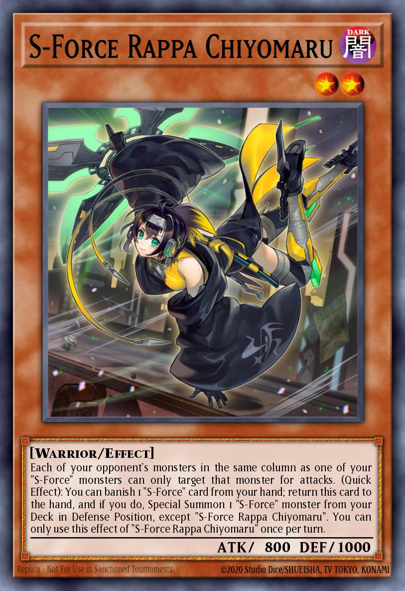 S-Force Rappa Chiyomaru Yu-Gi-Oh card