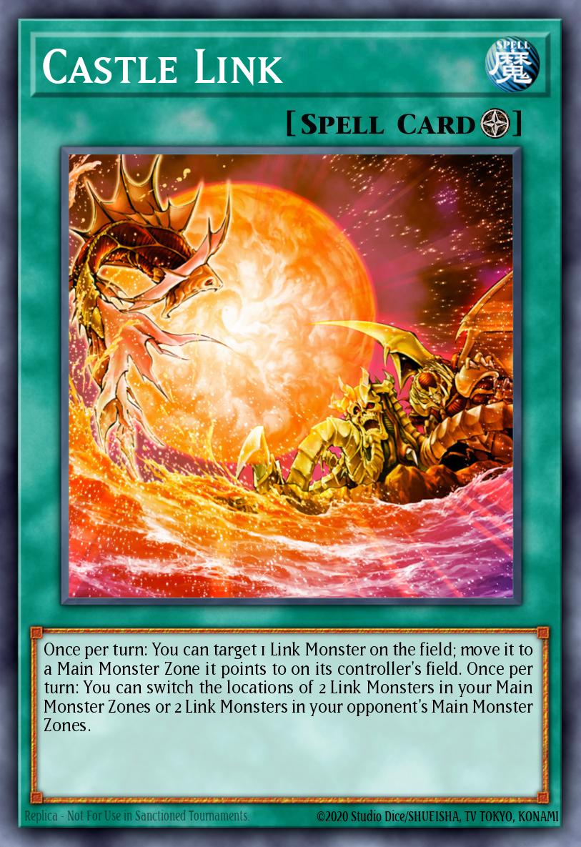 Castle Link Yu-Gi-Oh card