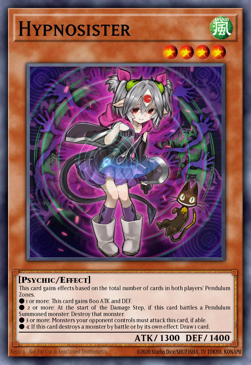 Hypnosister Yu-Gi-Oh card