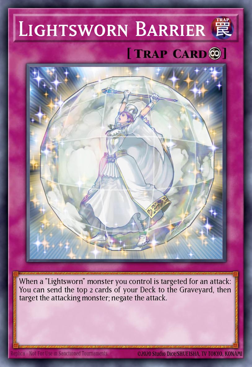 Lightsworn Barrier Yu-Gi-Oh card