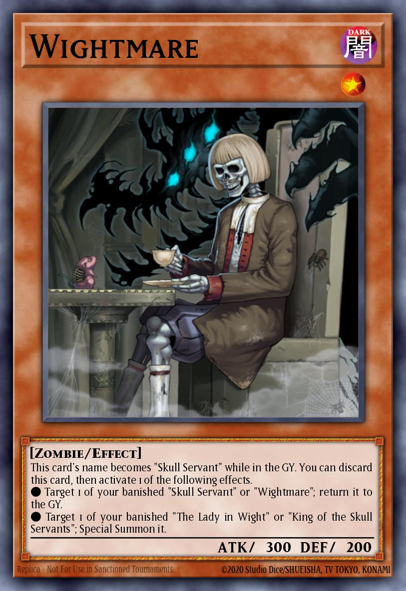 Wightmare Yu-Gi-Oh card