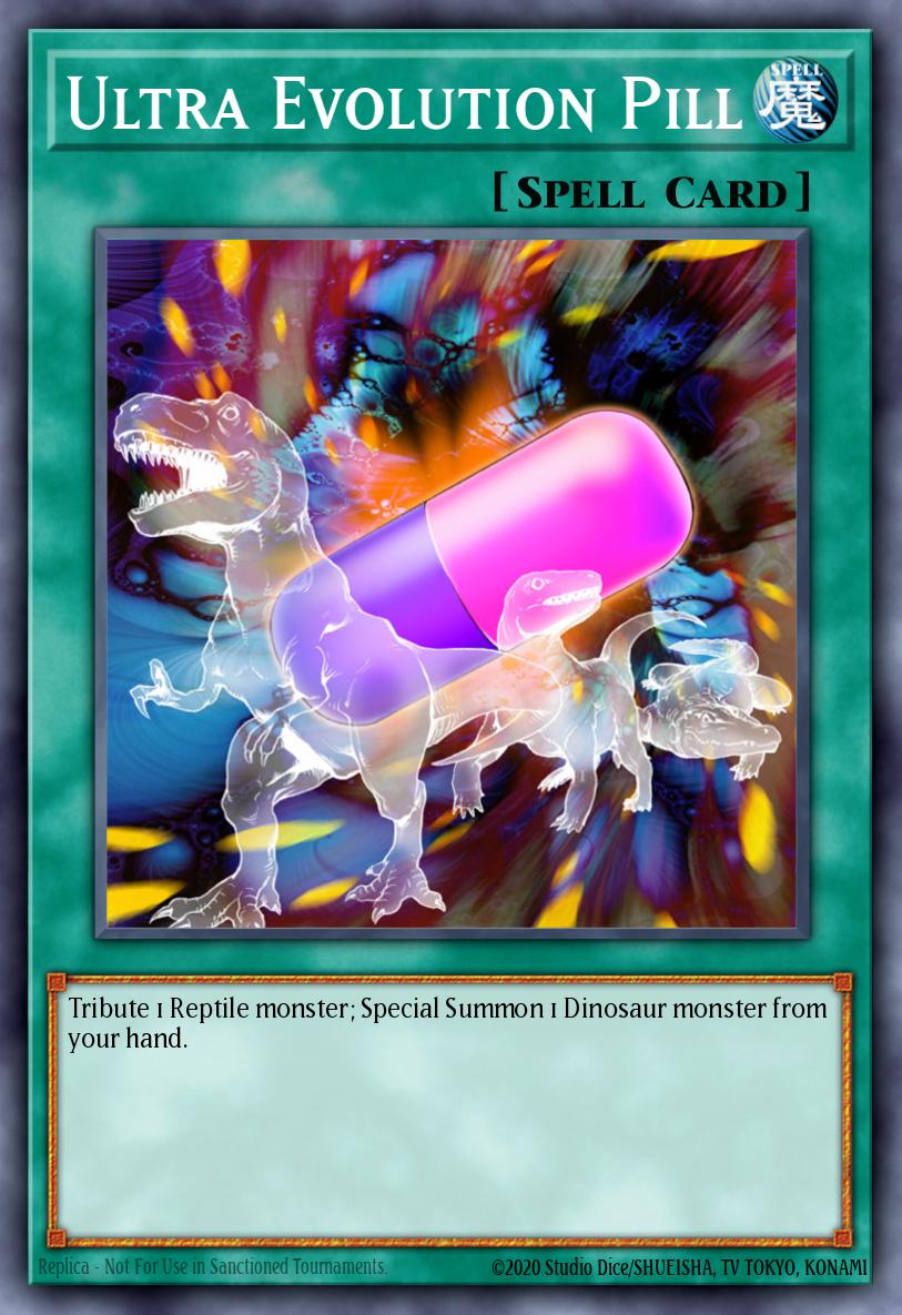 Ultra Evolution Pill Yu-Gi-Oh card