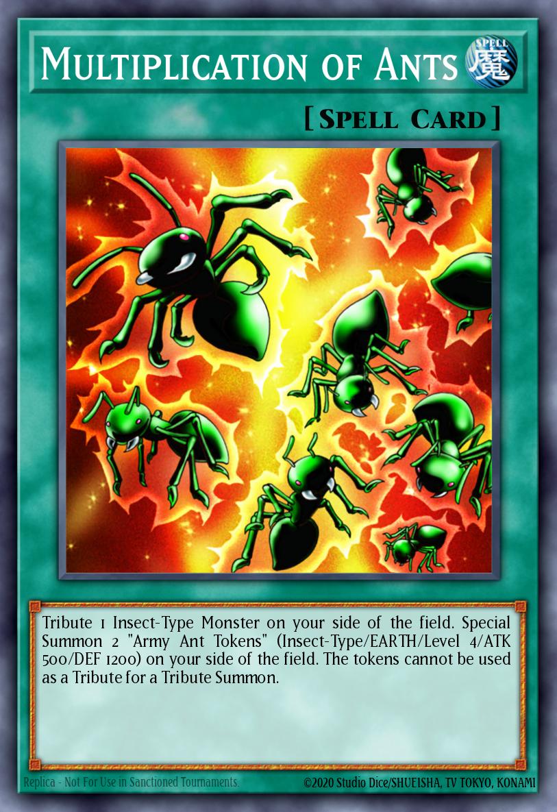 Multiplication of Ants Yu-Gi-Oh card