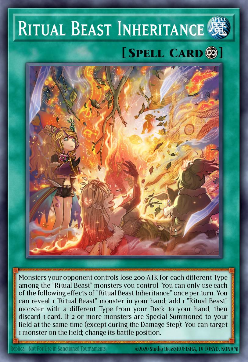 Ritual Beast Inheritance Yu-Gi-Oh card
