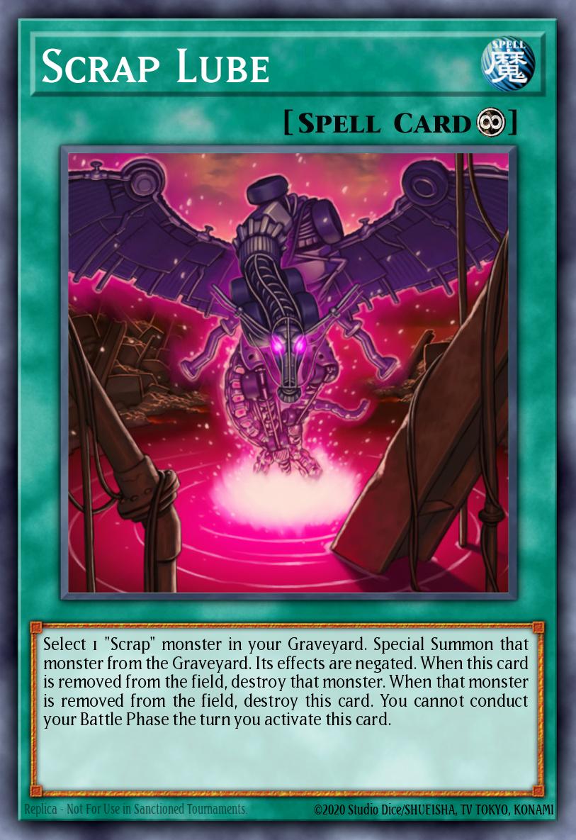 Scrap Lube Yu-Gi-Oh card