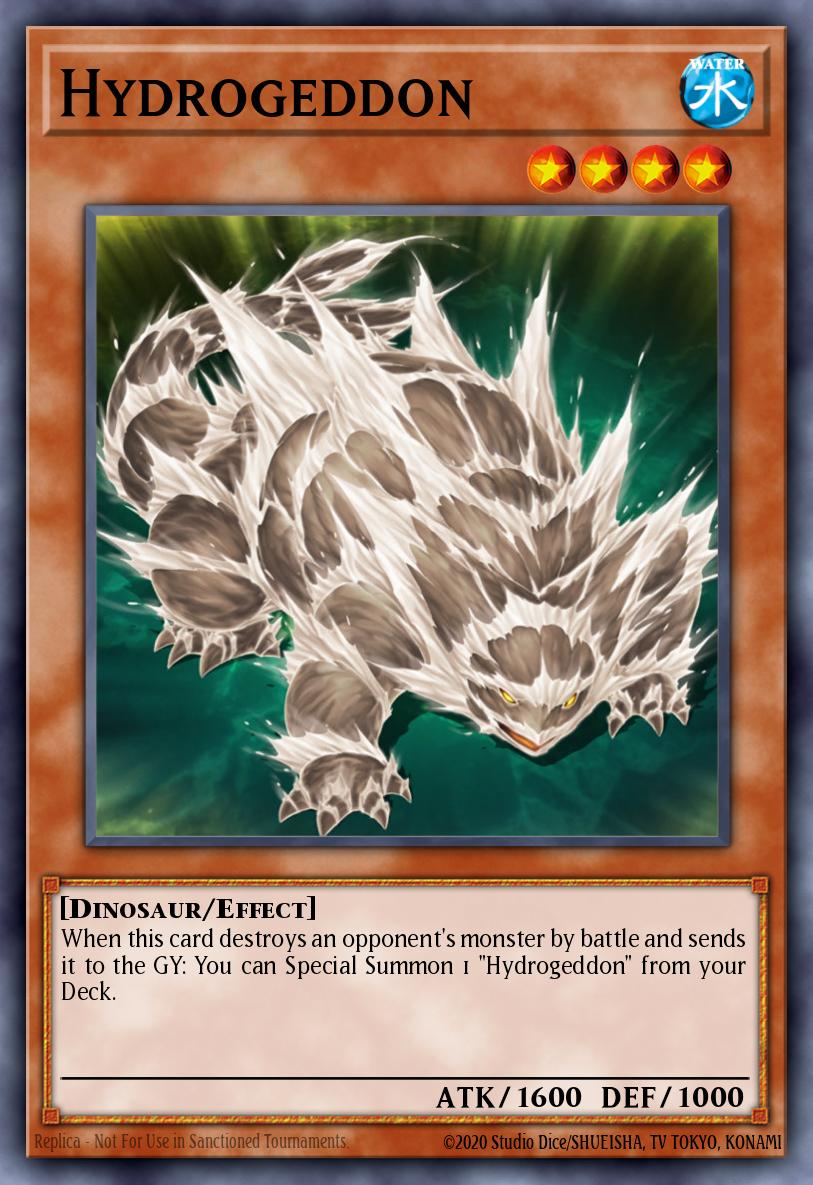 Hydrogeddon Yu-Gi-Oh card