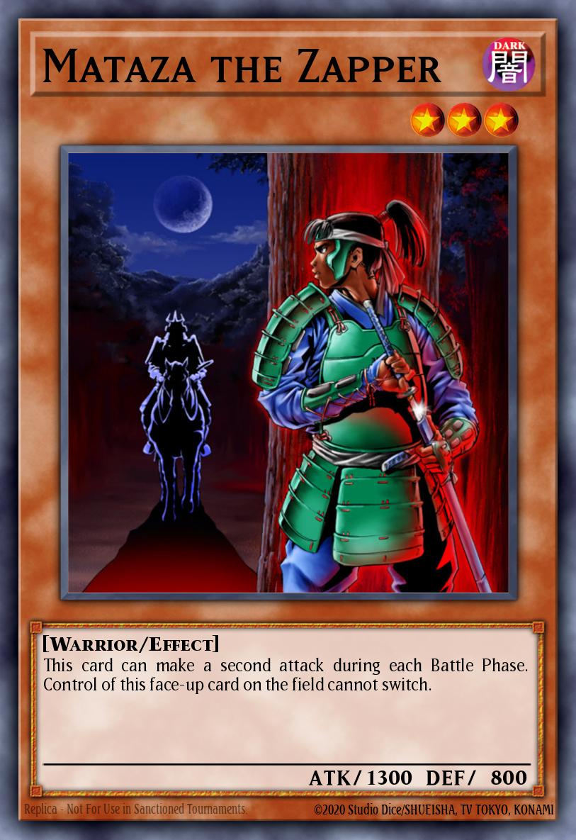 Mataza the Zapper Yu-Gi-Oh card