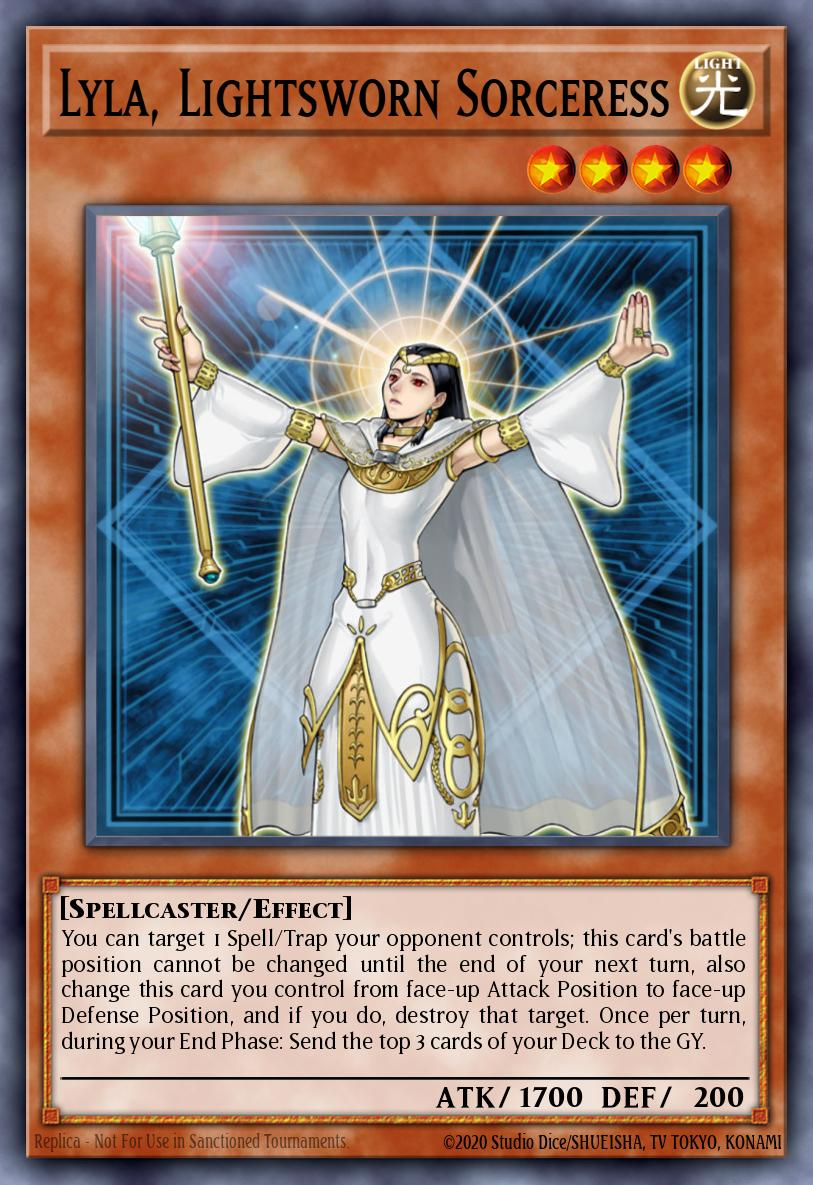 Lyla, Lightsworn Sorceress Yu-Gi-Oh card