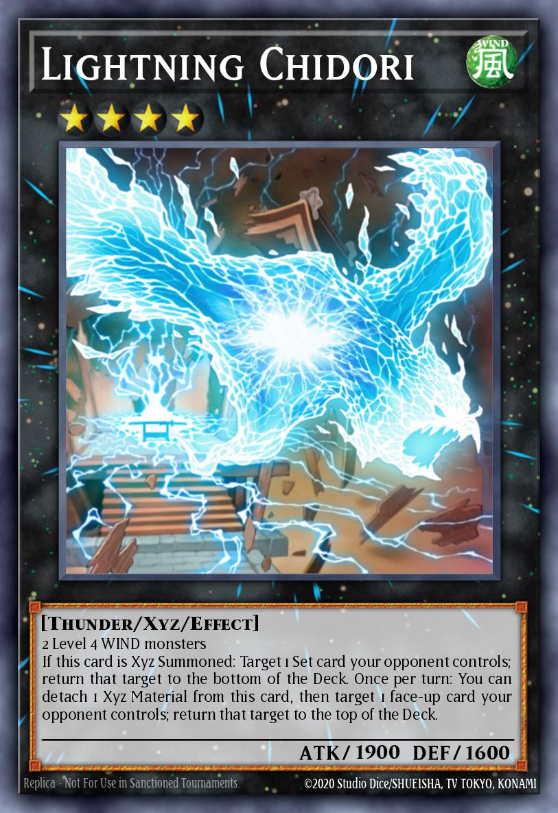 Lightning Chidori Yu-Gi-Oh card