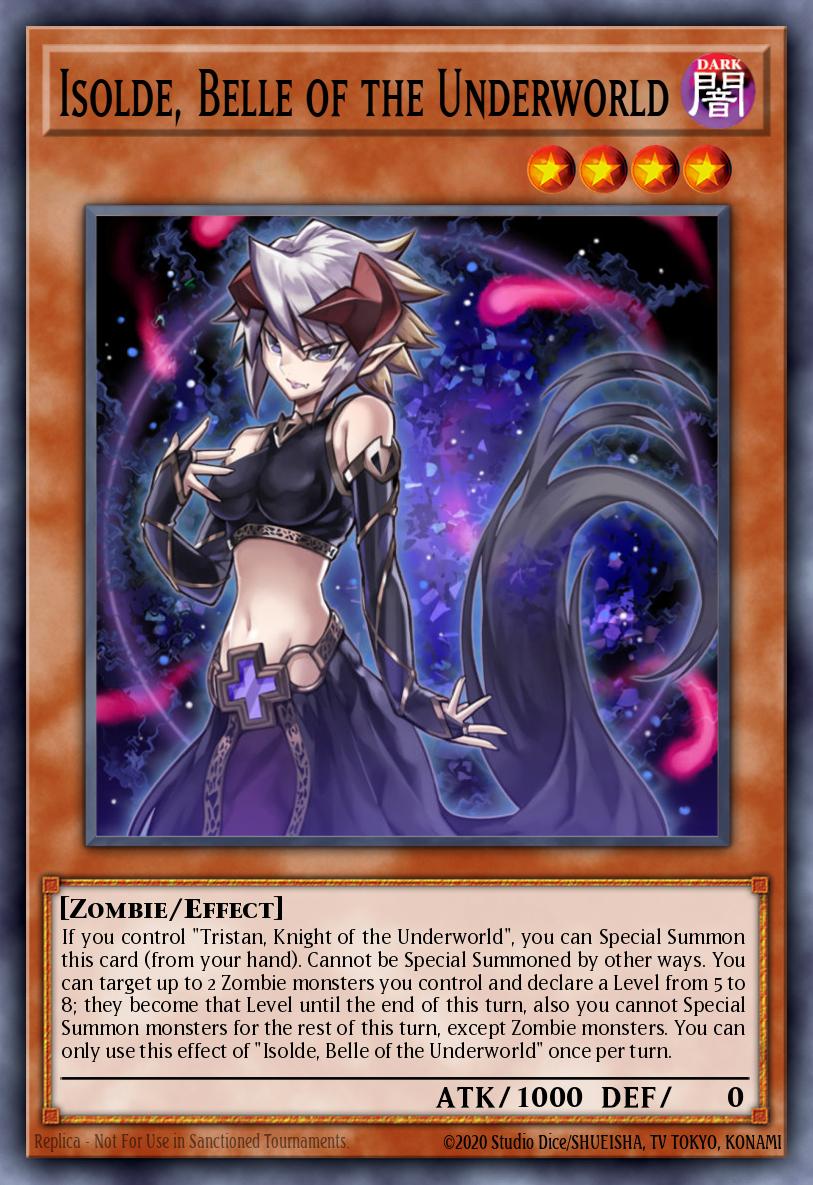 Isolde, Belle of the Underworld Yu-Gi-Oh card