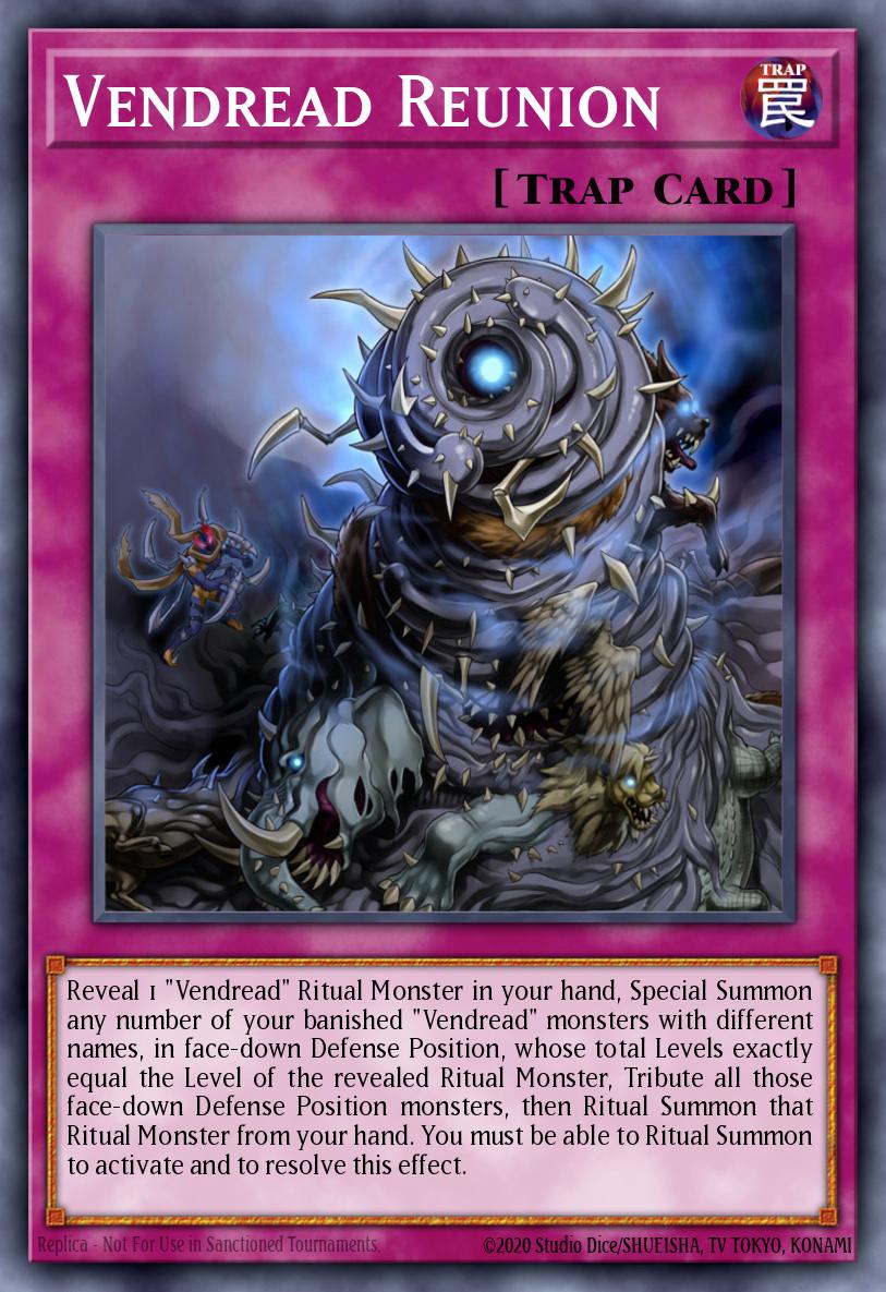 Vendread Reunion Yu-Gi-Oh card