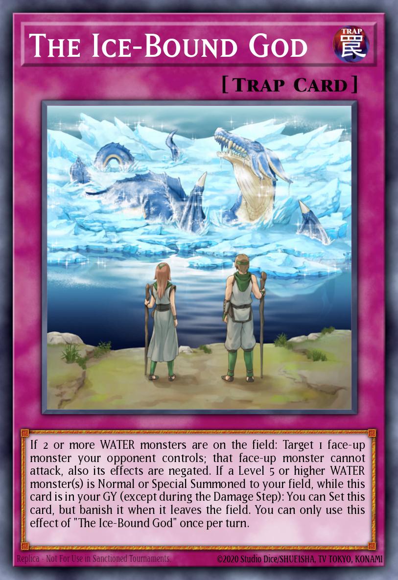 The Ice-Bound God Yu-Gi-Oh card
