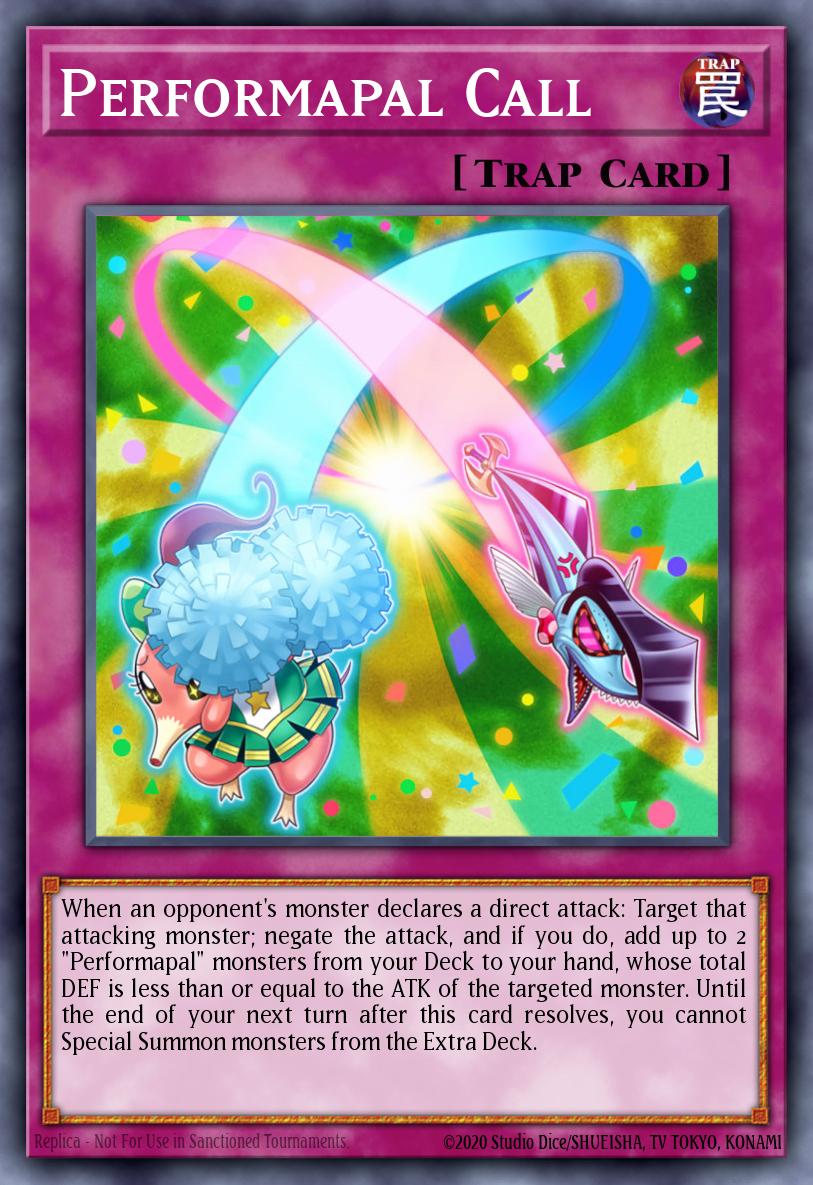 Performapal Call Yu-Gi-Oh card