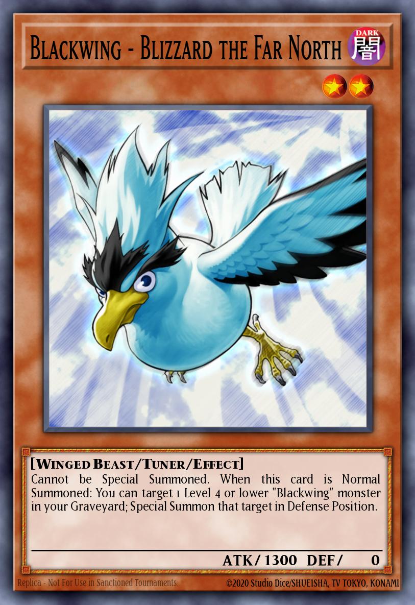 Blackwing - Blizzard the Far North Yu-Gi-Oh card