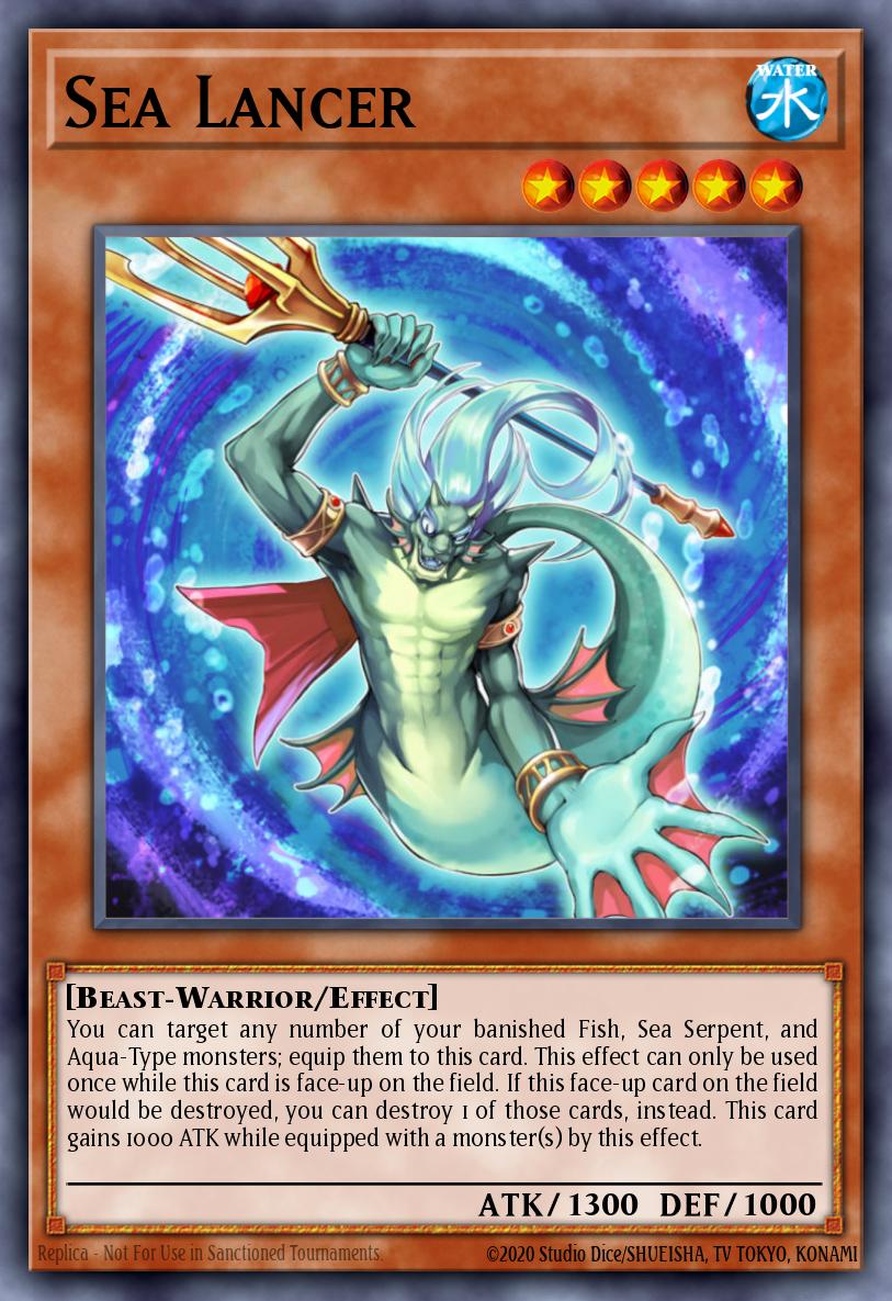 Sea Lancer Yu-Gi-Oh card