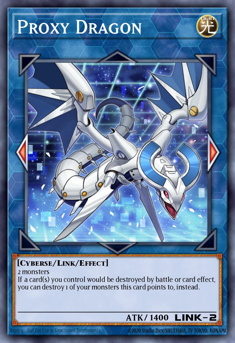 Proxy Dragon Yu-Gi-Oh card