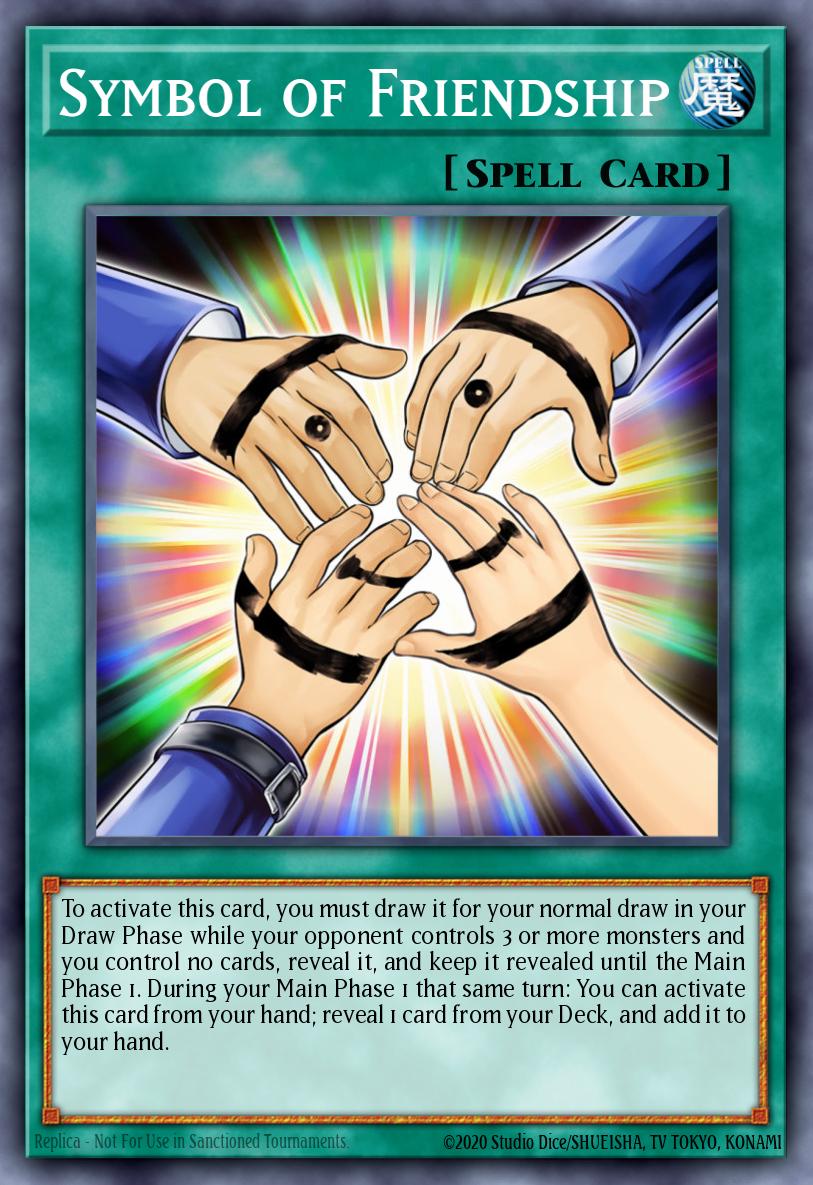 Symbol of Friendship Yu-Gi-Oh card