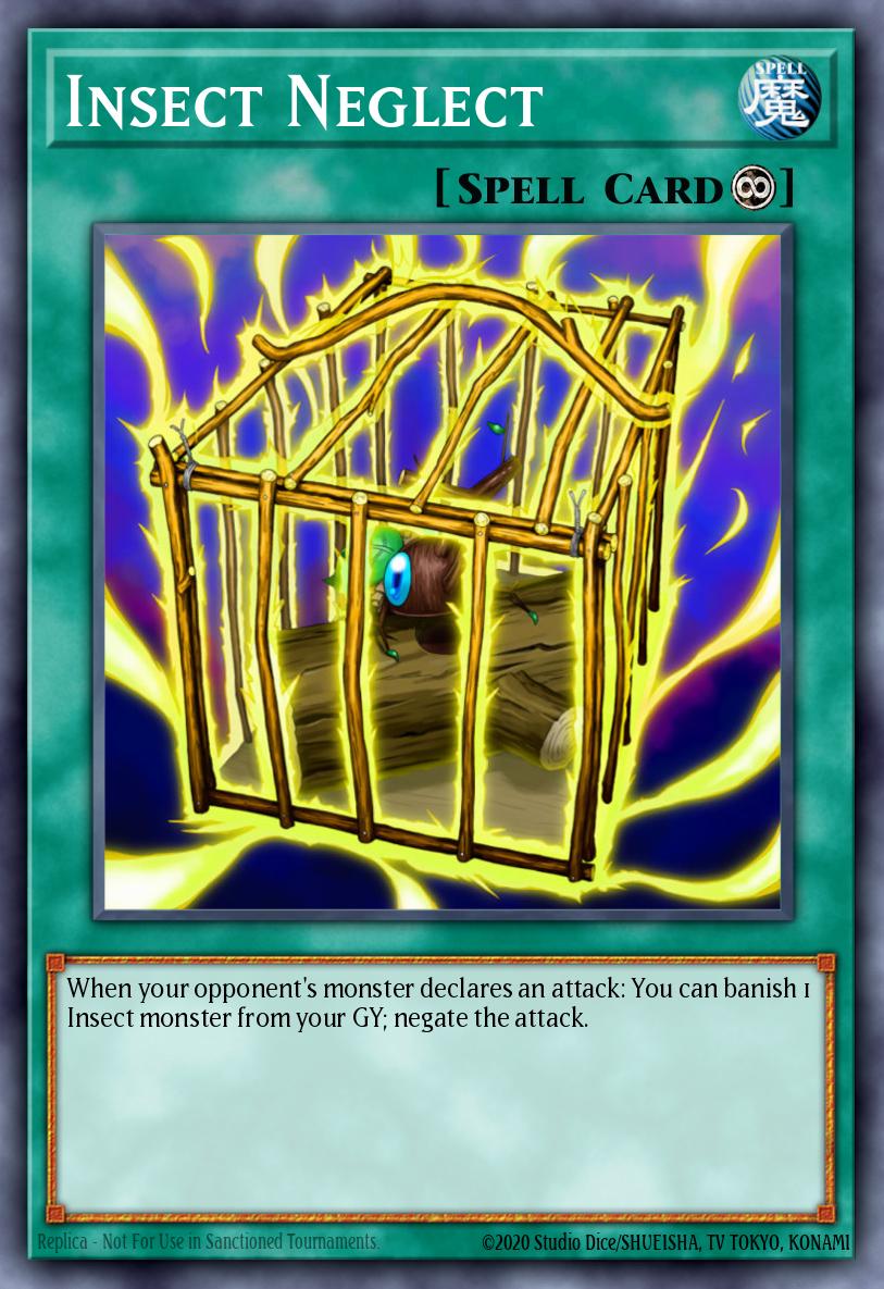 Insect Neglect Yu-Gi-Oh card