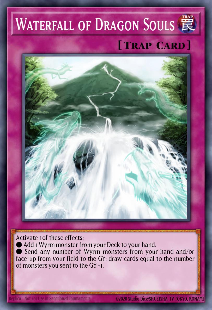 Waterfall of Dragon Souls Yu-Gi-Oh card