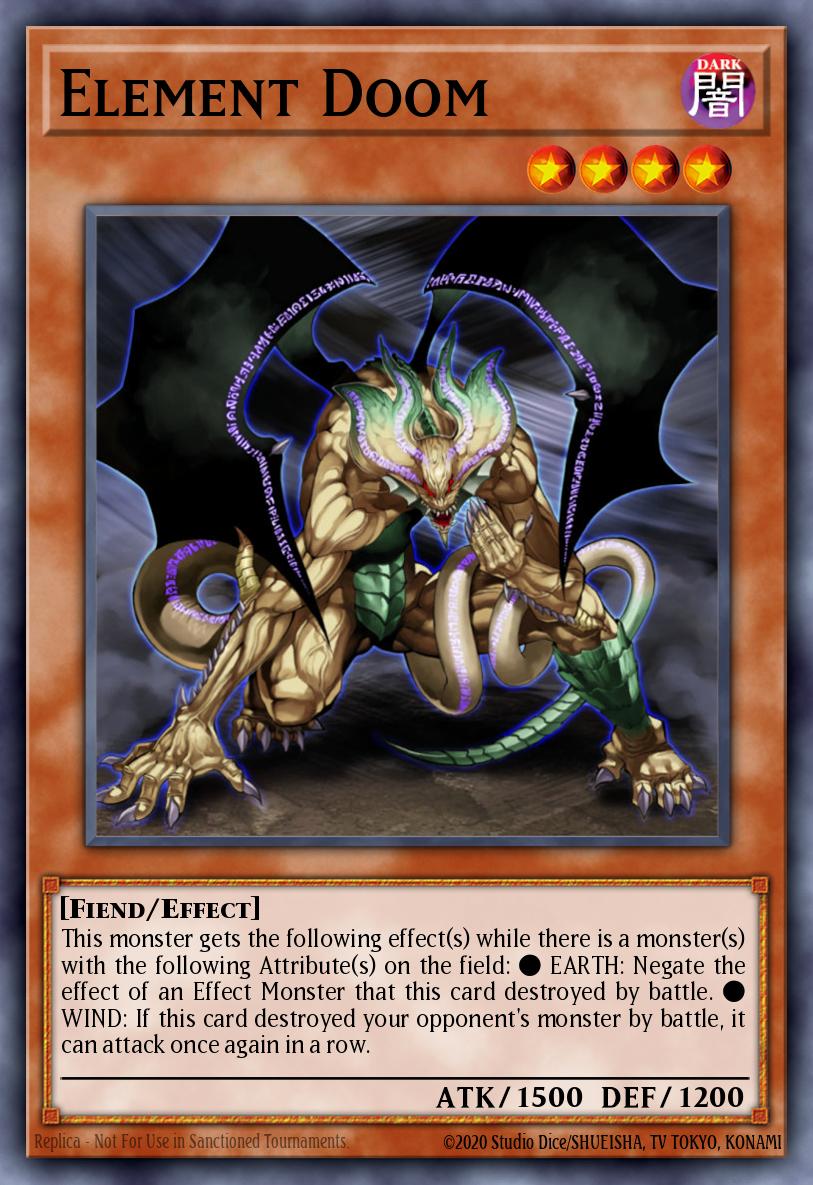 Element Doom Yu-Gi-Oh card