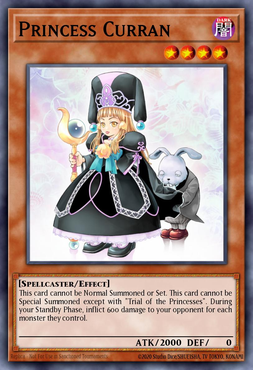 Princess Curran Yu-Gi-Oh card