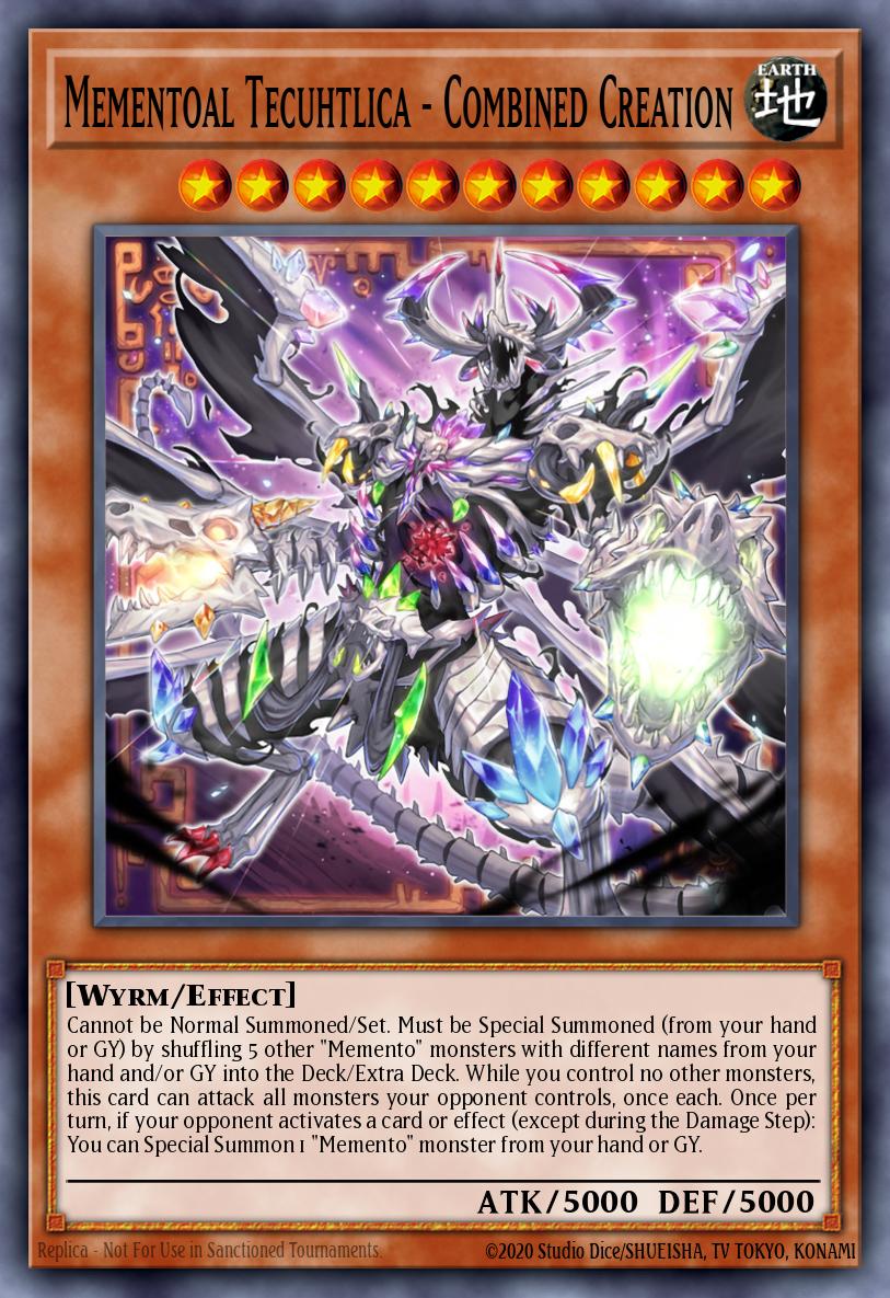 Mementoal Tecuhtlica - Combined Creation Yu-Gi-Oh card