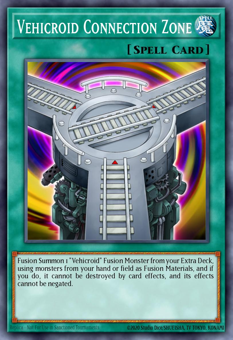 Vehicroid Connection Zone Yu-Gi-Oh card