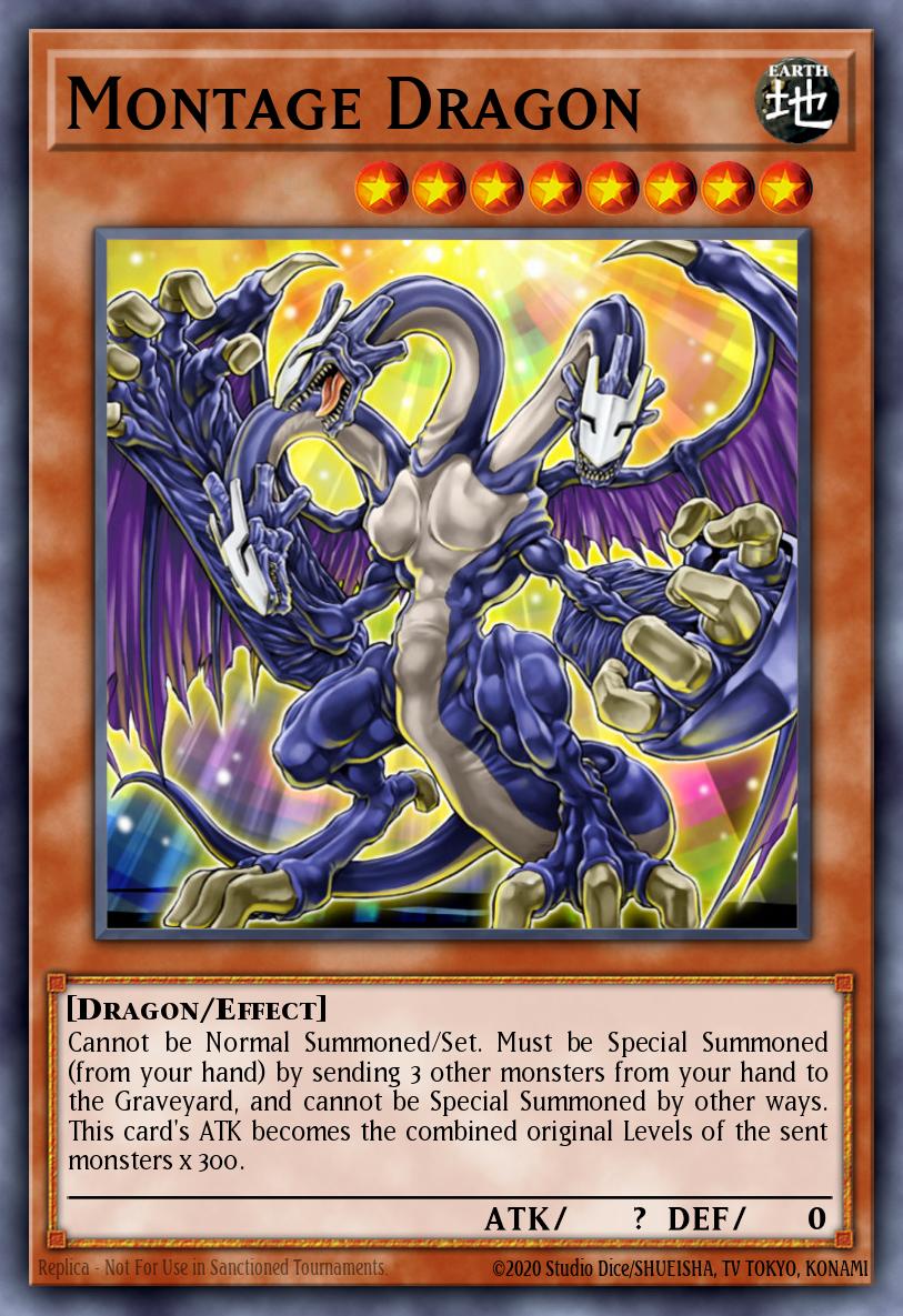Montage Dragon Yu-Gi-Oh card