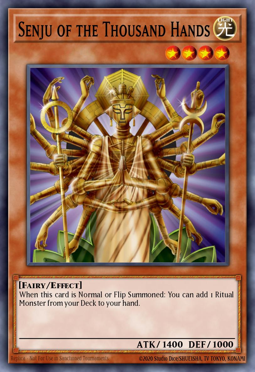 Senju of the Thousand Hands Yu-Gi-Oh card