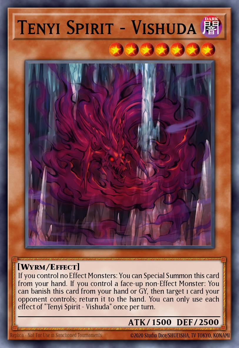 Tenyi Spirit - Vishuda Yu-Gi-Oh card