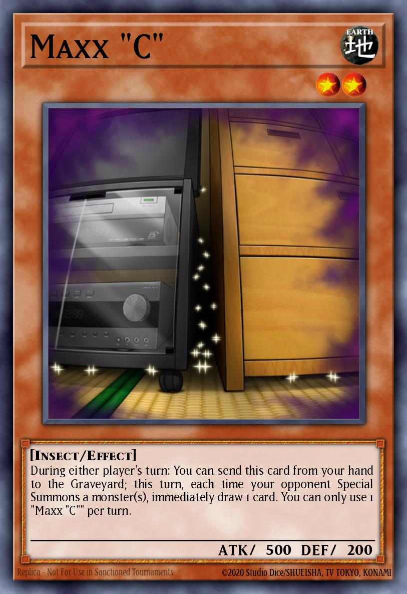 Maxx "C" Yu-Gi-Oh card