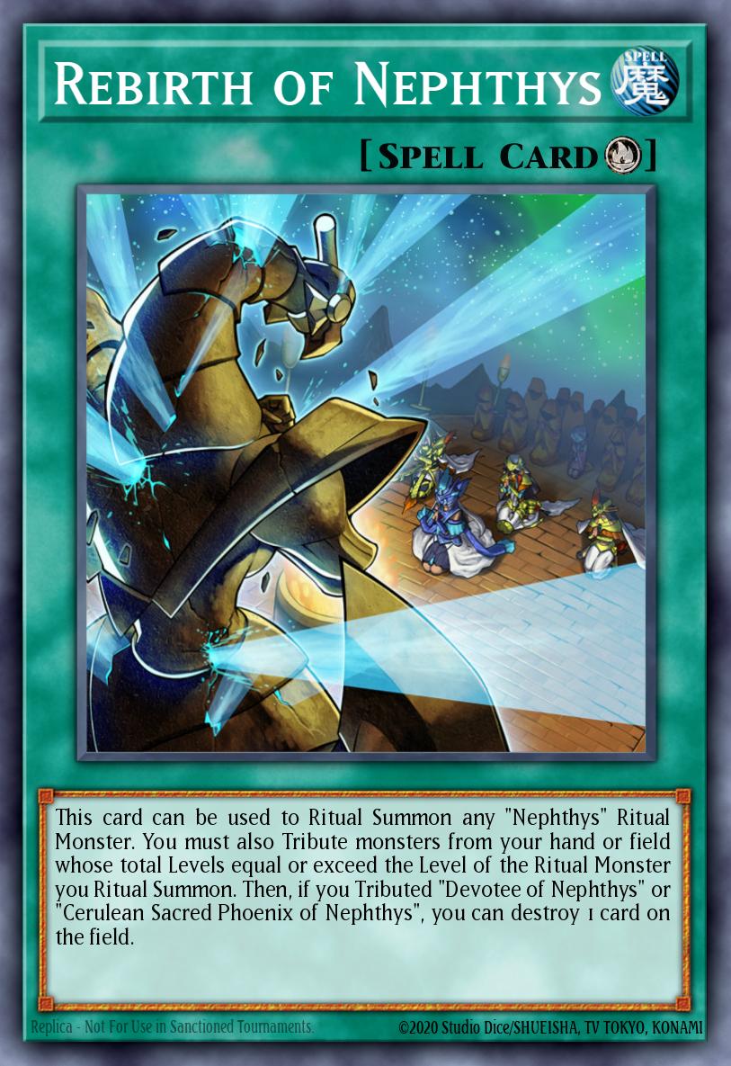 Rebirth of Nephthys Yu-Gi-Oh card