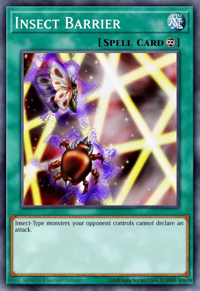Insect Barrier Yu-Gi-Oh card