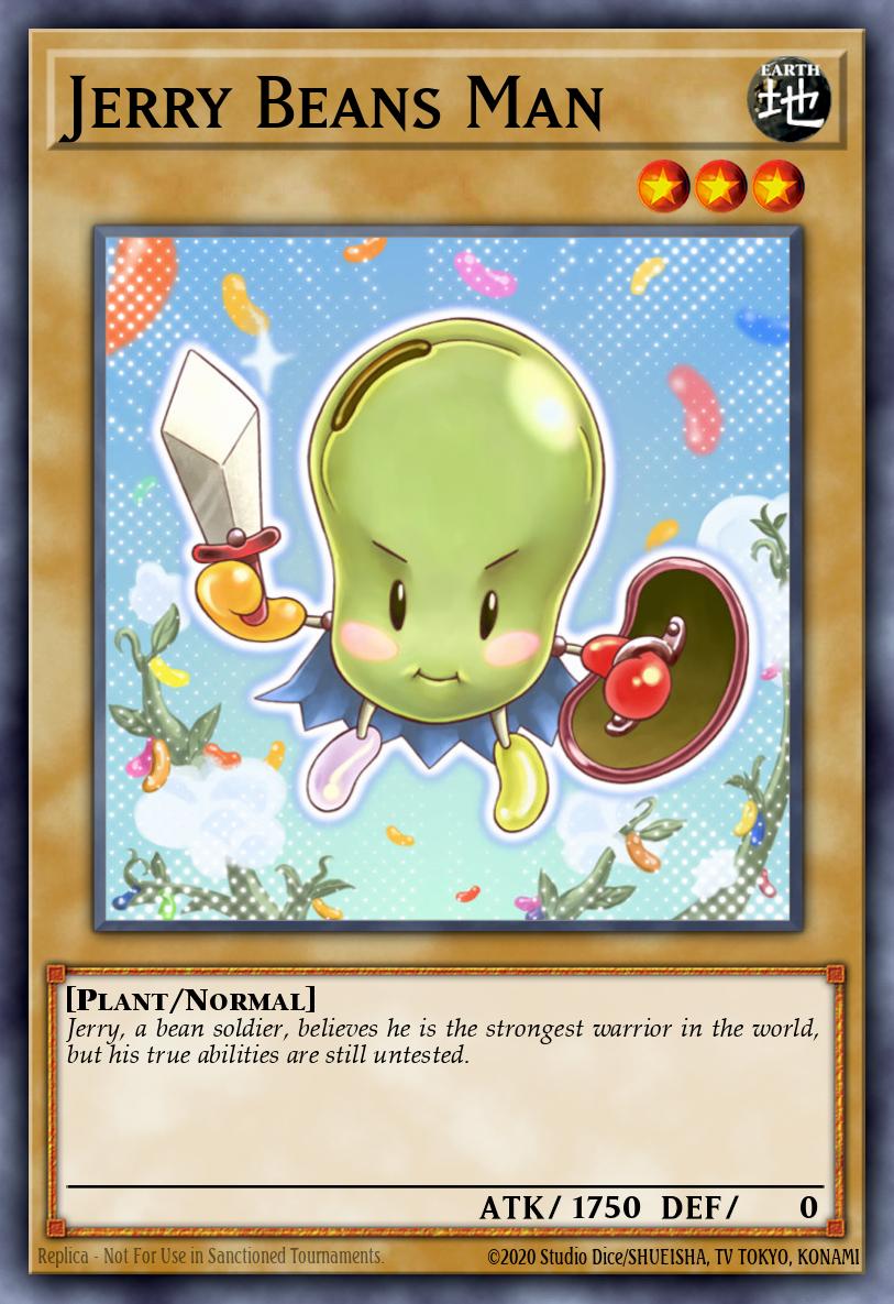 Jerry Beans Man Yu-Gi-Oh card