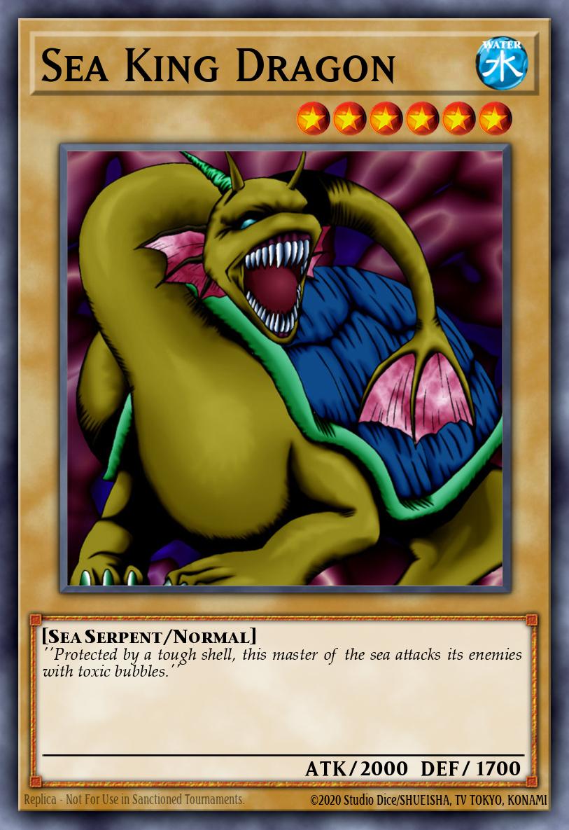 Sea King Dragon Yu-Gi-Oh card