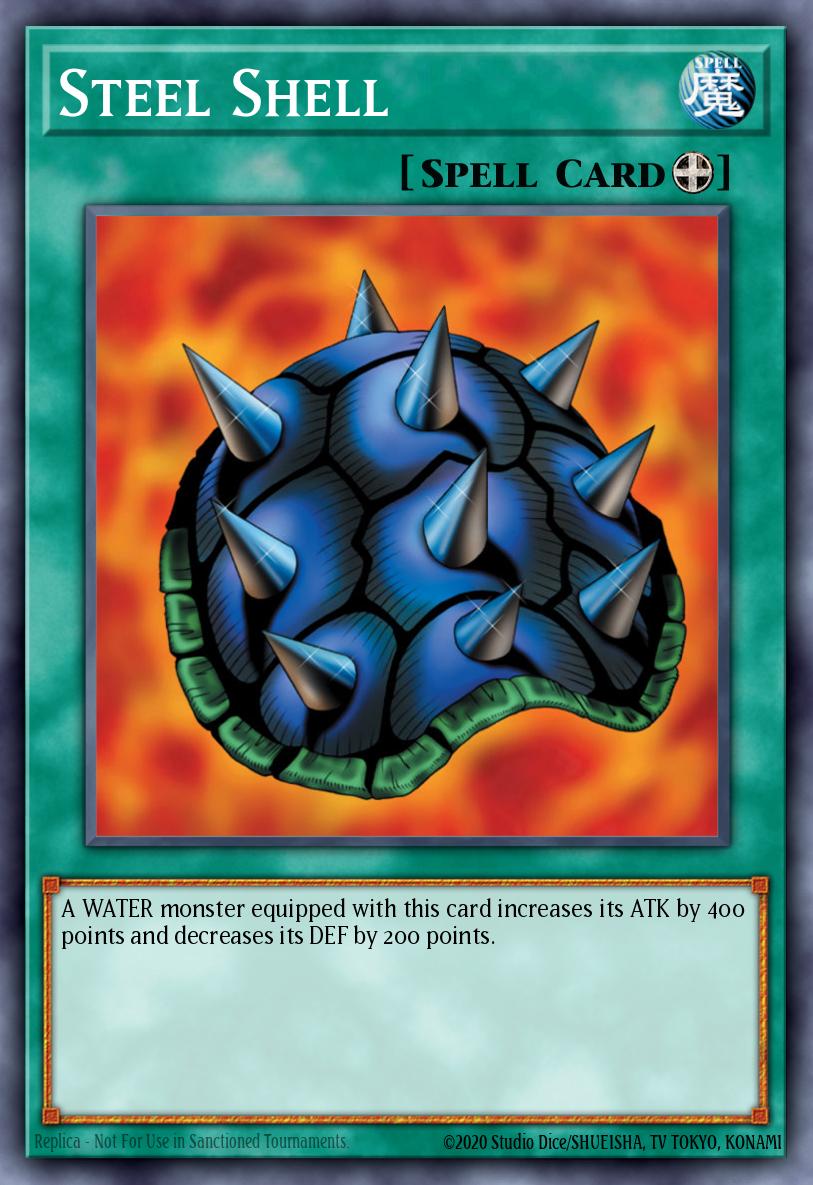 Steel Shell Yu-Gi-Oh card