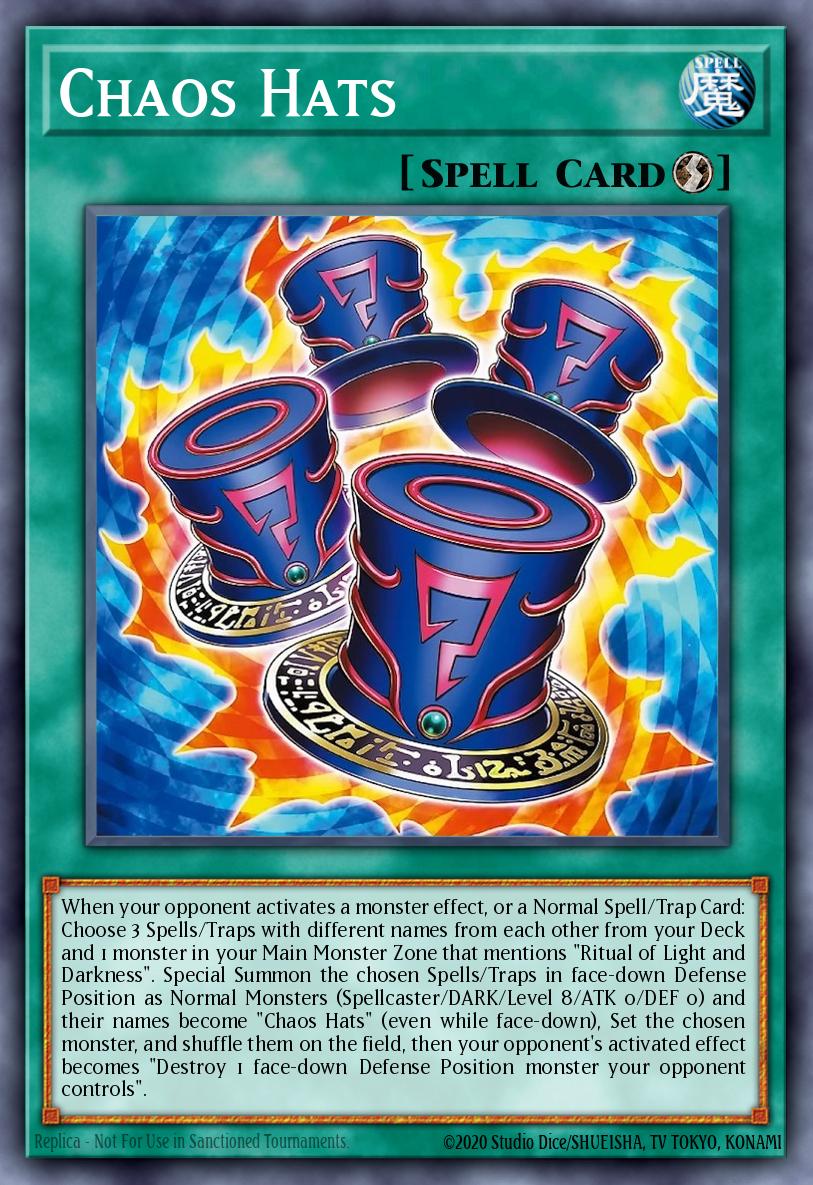 Chaos Hats Yu-Gi-Oh card