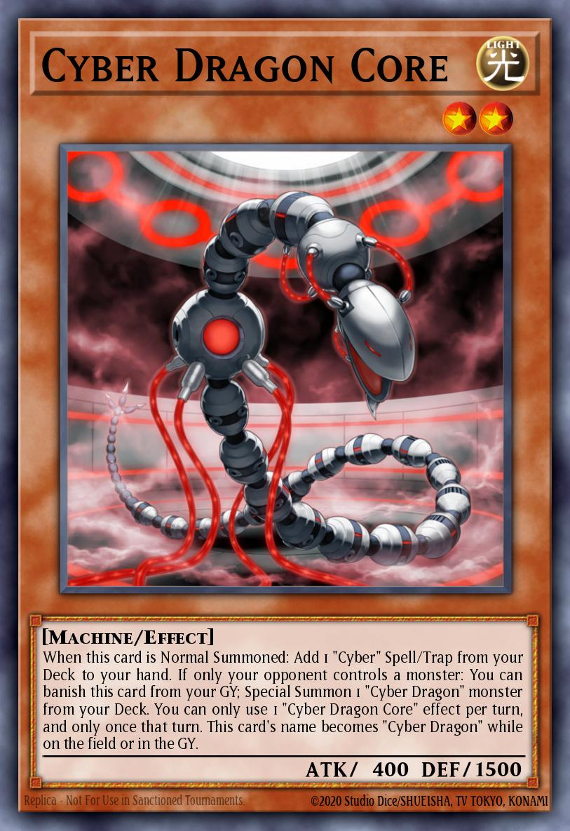 Cyber Dragon Core Yu-Gi-Oh card