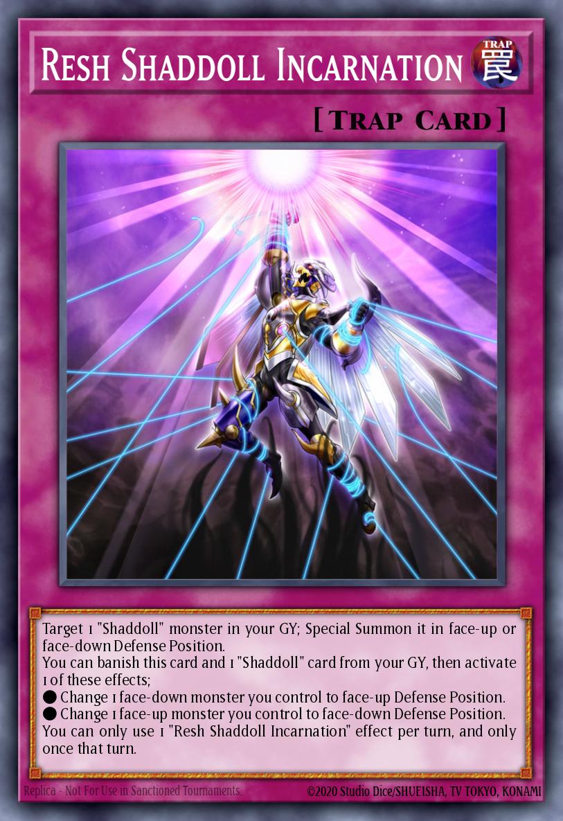 Resh Shaddoll Incarnation Yu-Gi-Oh card